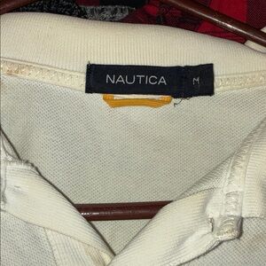 Nautica Off-White Polo Shirt